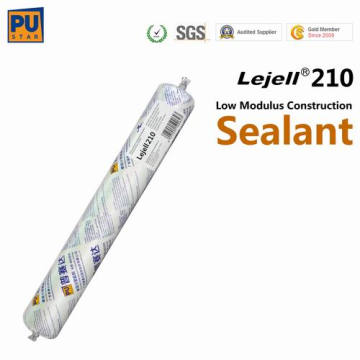 Um componente, fácil aplicação, selante de PU Lejell 210 para material de construção (400 ml)